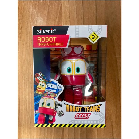 Robot Trains 80167 Personaggio Selly Trasformabile da 10,5 cm