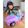 Barbie- Veicolo Jeep da Spiaggia Giocattolo per Bambini 3+ Anni, GMT46