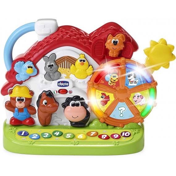 Chicco-La Nuova Fattoria Parlante, Multicolore, 00009604000000 Chicco-La Nuova Fattoria Parlante, Multicolore, 00009604000000
