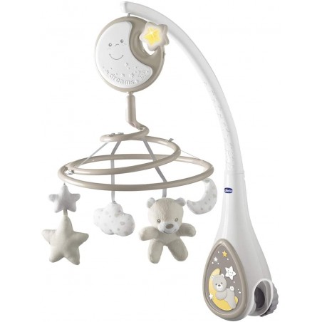 Chicco Next2Dreams Mobile Neutra Prima Infanzia Giostrine, Multicolore, 8058664051946