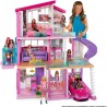 Barbie- Casa dei Sogni per Bambole con Ascensore per Disabili, 3 Piani, Piscina, Scivolo e 70 Accessori, GNH53